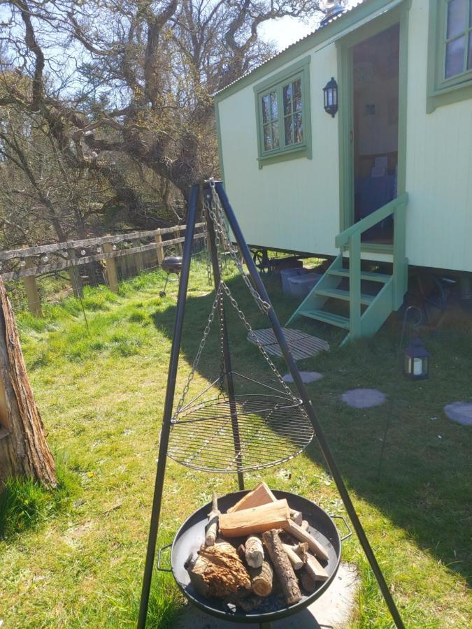 The Old Mill Shepherds Hut Villa Okehampton Exterior photo